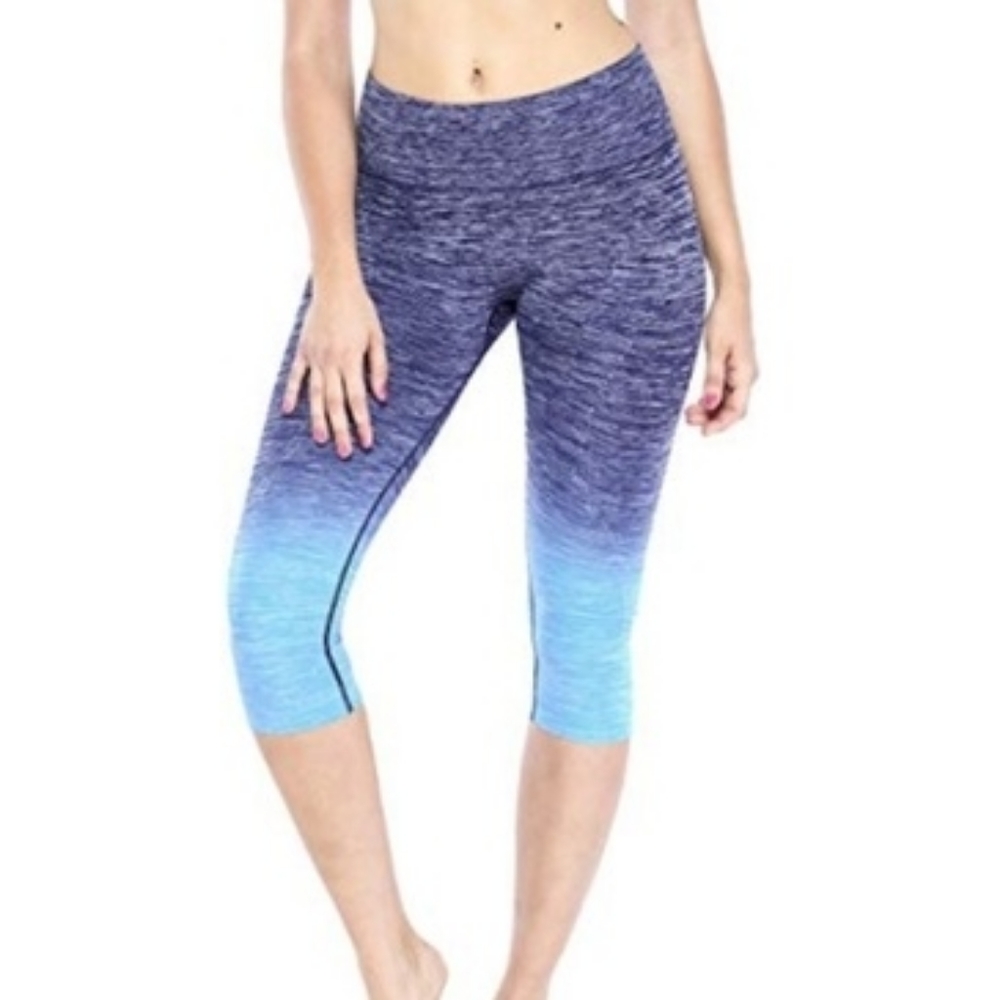 Electric Yoga Seamless Ombre Crop Leggings Xs/S